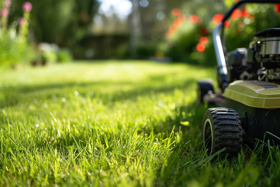 lithium battery powered lawn mowers